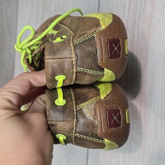 Twisted X Womens WDM0010 Leather Loafer Sneakers Driving moc shoes sz 7M - Picture 8 of 15